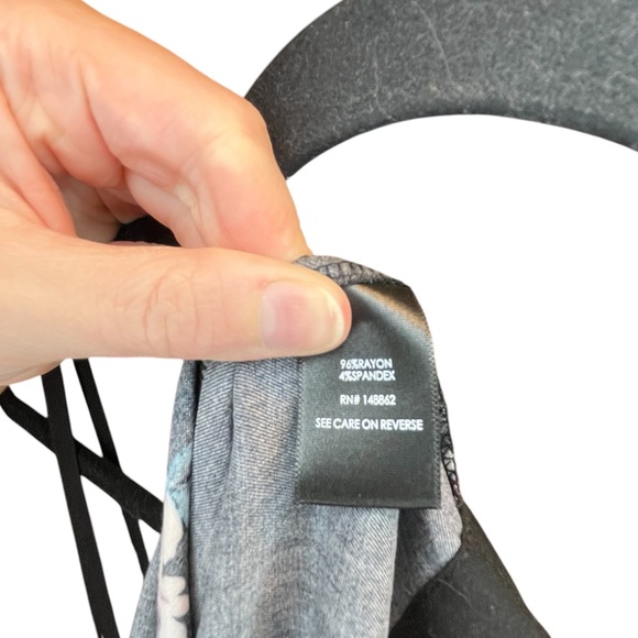 Torrid Black Floral Wide Leg Ruffle Jumpsuit Romantic, Feminine, Cottagecore NWT - Picture 7 of 10